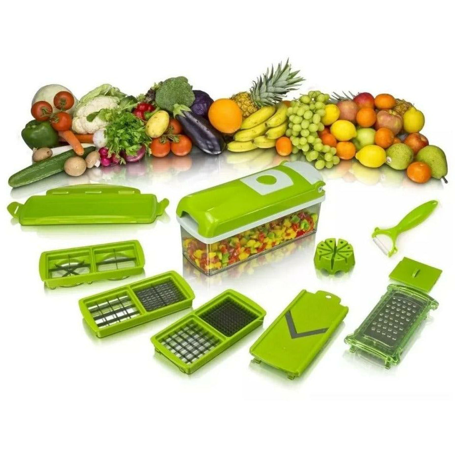 Kit Cocina Nicer Dicer Plus 13 Piezas Picador Jalu Market 